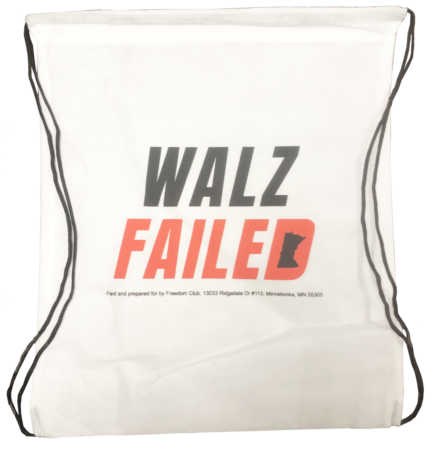 Walz Failed Minnesota BackPack